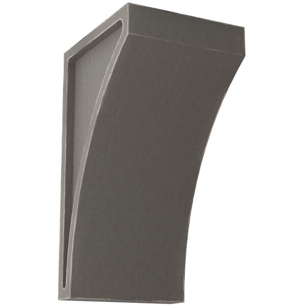 Ekena Millwork 3"W x 3 1/2"D x 6"H Small Lawson Wood Vintage Decor Corbel, Reclaimed Grey CORWD03X03X06LWGY - main